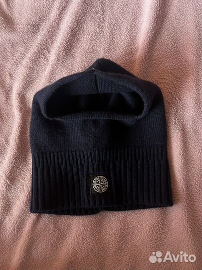 Шерстяная балаклава Stone island оригинал