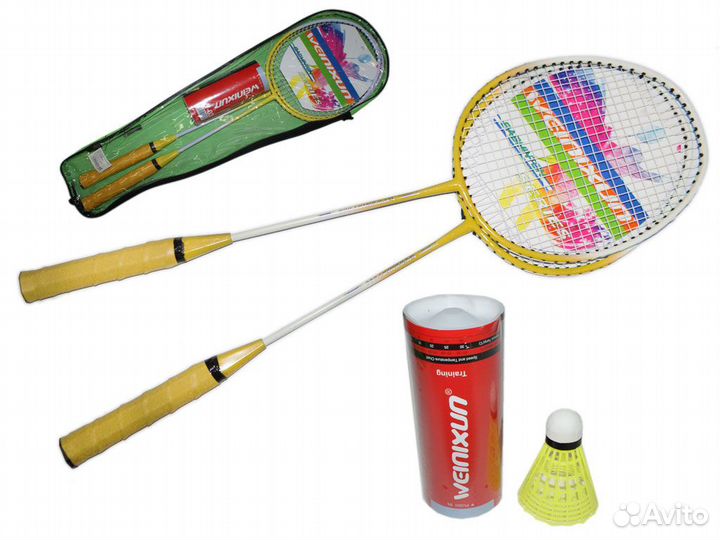 Набор для бадминтона с воланчиками