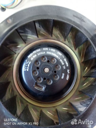 Вентилятор центробежный EMC RB2C-190/060