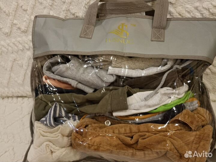 Вещи пакетом на мальчика р 80