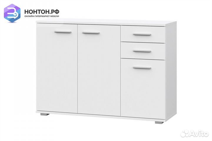 Комод Fun кд-3 белый