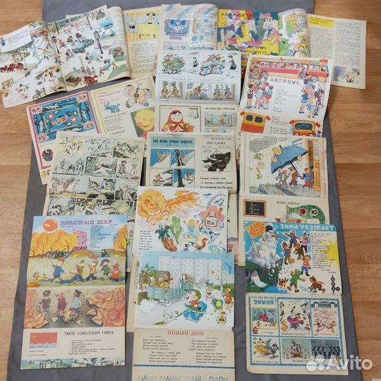 Мурзилка,Веселые картинки -журналы детские СССР