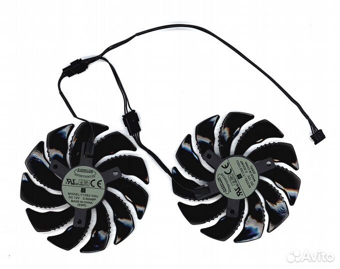 Вентилятор (кулер) для видеокарты Gigabyte RX 470