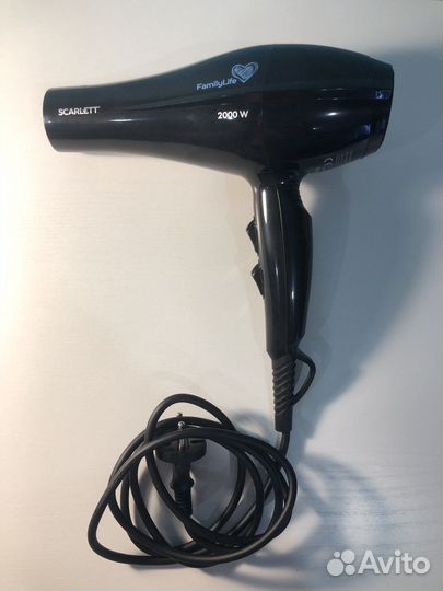 Фен Scarlett SC-HD70I79, черный