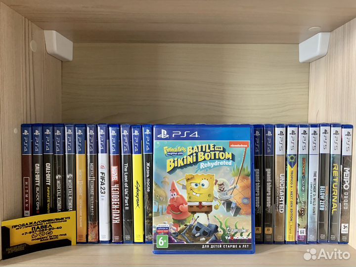 Игры PS4: SquarePants: Battle For Bikini Bottom –