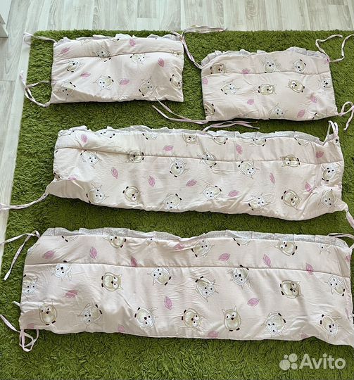 Бортики в кроватку