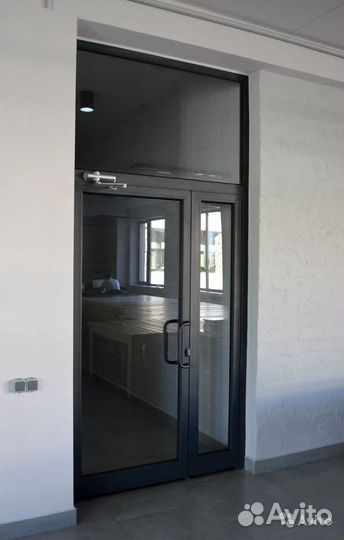 Алюминиевые двери