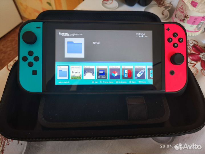 Nintendo switch rev1 32+128 прошитая