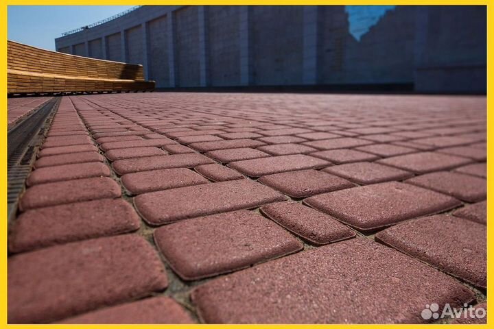 Тротуарная плитка Брусчатка