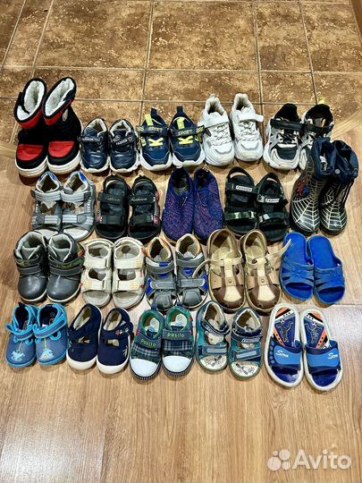 Обувь пакетом для мальчика от рождения до 5 лет