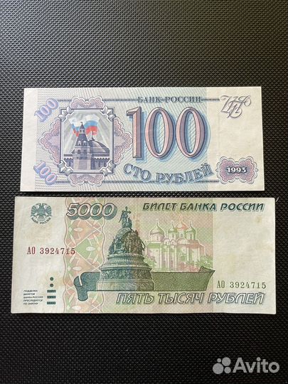 Банкноты Молодой России