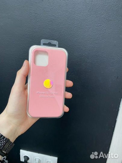 Чехол силиконовый Silicone Case iPhone 12 / 12 Pro