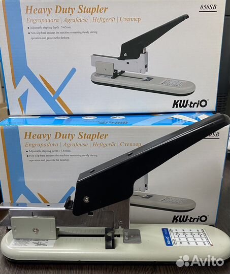 3 шт, новый мощный Степлер KW-trio,до 100 л.,050SB