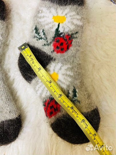 Носки детские пуховые Теплые Мягкие Красивые