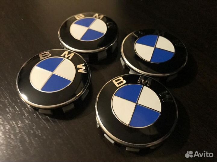 Колпачки заглушки на литой диск bmw