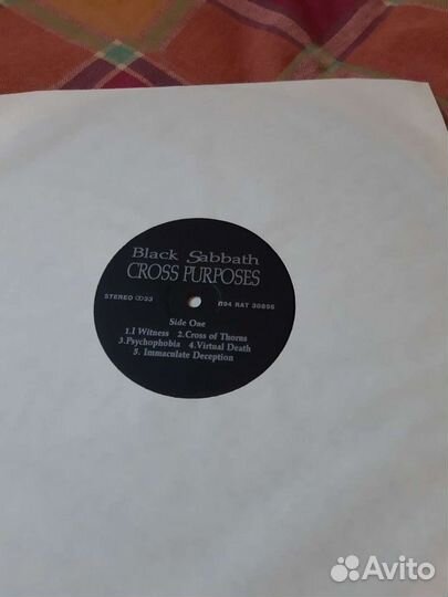 Виниловая пластинка Black Sabbath Cross Purposes