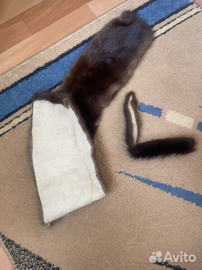 Воротник норковый