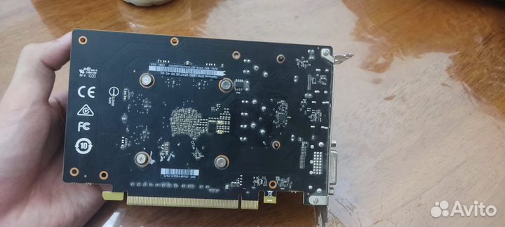 Видеокарта geforce gtx 1650 ventus xs 4g oc