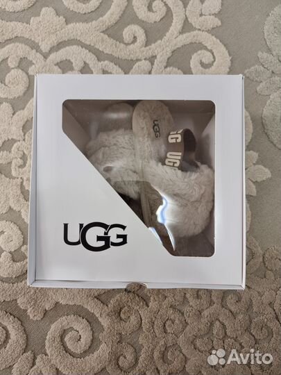 Меховые тапочки ugg детские