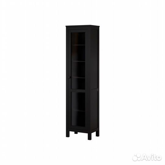 Шкаф- витрина IKEA hemnes хемнэс массив