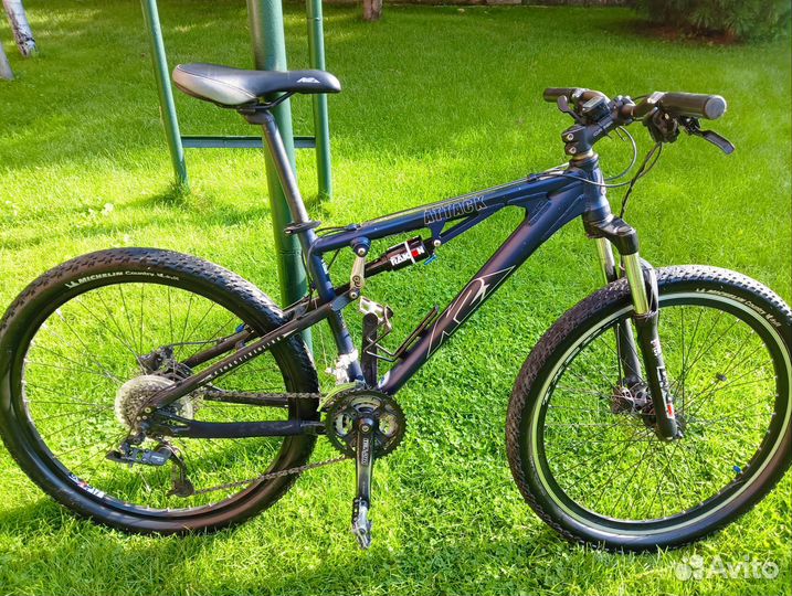 Велосипед двухподвес K2 Attack