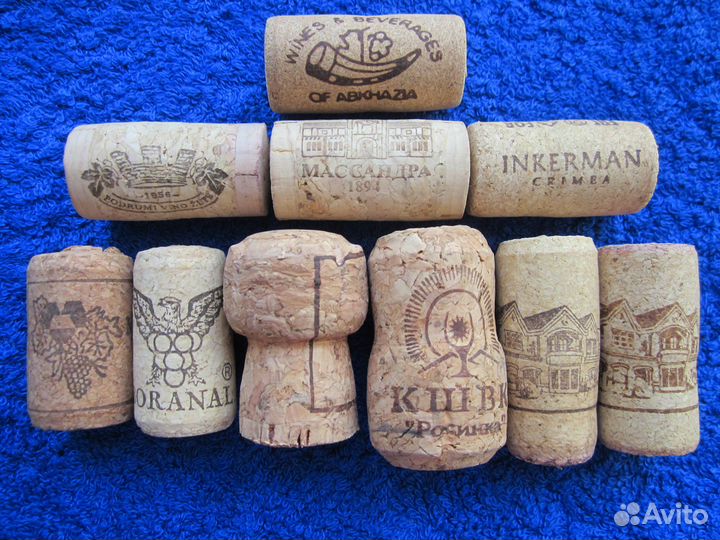 Пробки винные (пробковое дерево) - разные