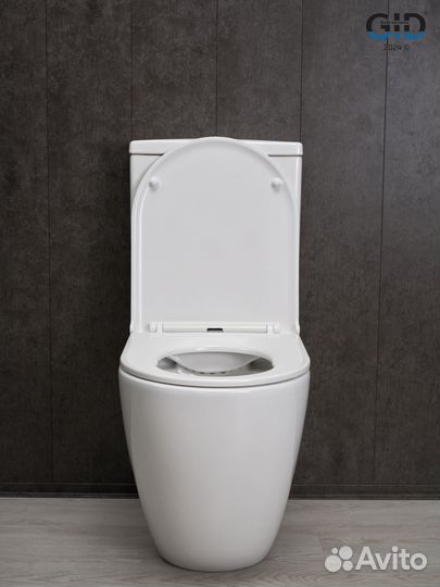 Напольный унитаз белый Gid Tn2188 (+geberit)
