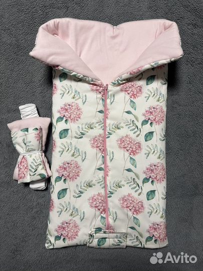 Конверт на выписку для девочки