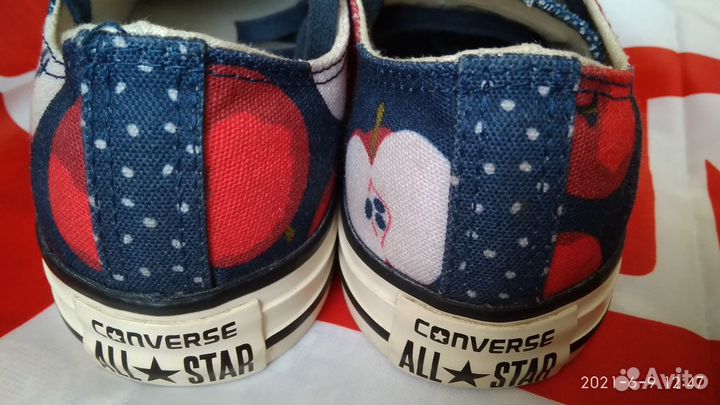 Кеды Converse Apple. 38 р-р. Оригинал