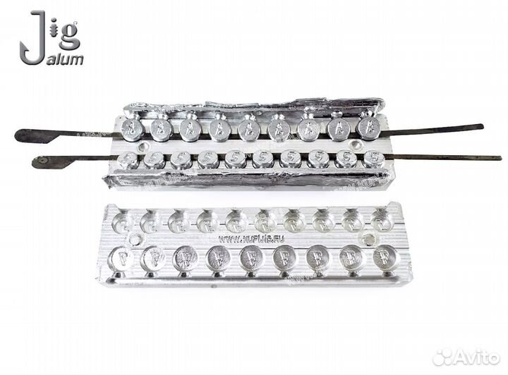 Форма для литья грузил 