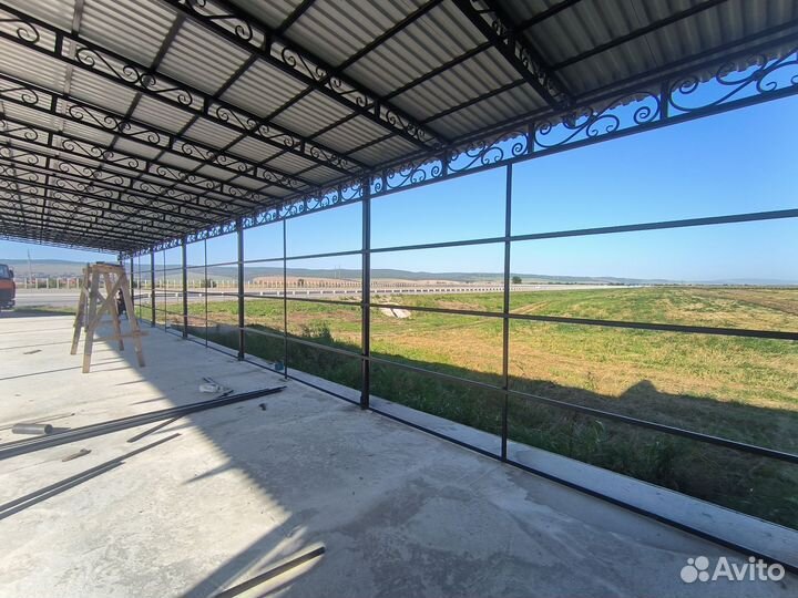 Навесы из лексана