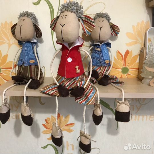 Игрушки хенд мейт интерьерные