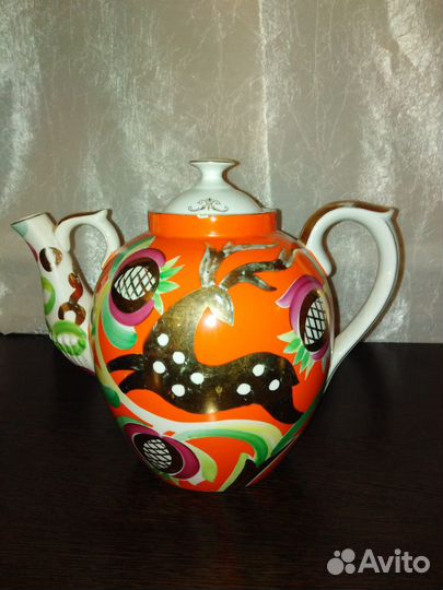 Чайник Дулево Золотой олень