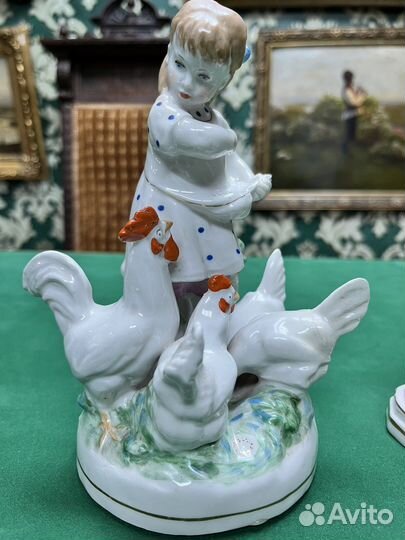 Фарфоровые статуэтки Дулево