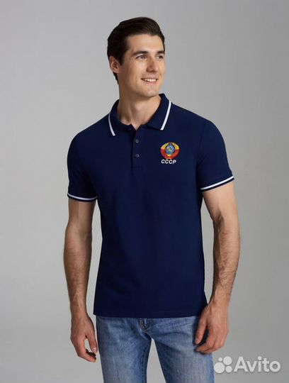 Футболки поло СССР (разные цвета)