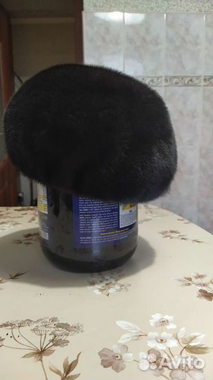 Берет женский меховой