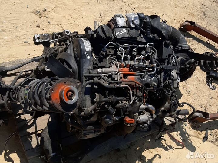 Двигатель 2.0 TDI CBB VW Passat B6
