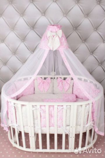Бортики и балдахин