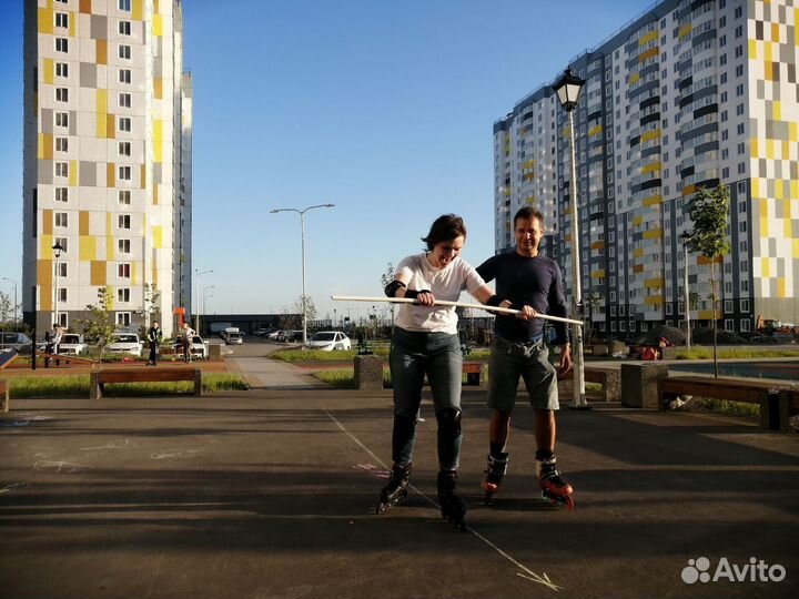 Обучение катанию на роликах: тренер, инструктор