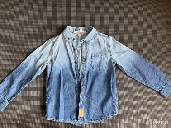 Рубашка для мальчика раз.110
