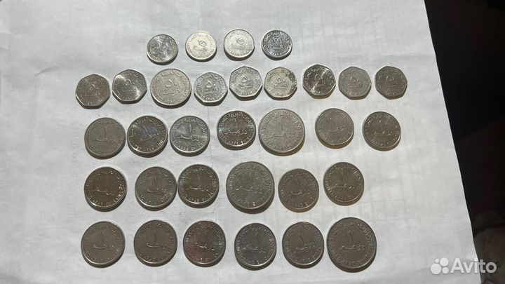 Монеты Объединенные Арабские Эмираты оаэ