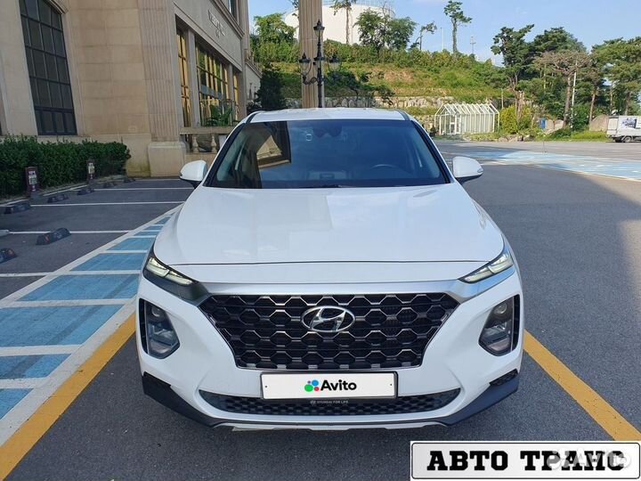 Hyundai Santa Fe 2.2 AT, 2019, 80 891 км
