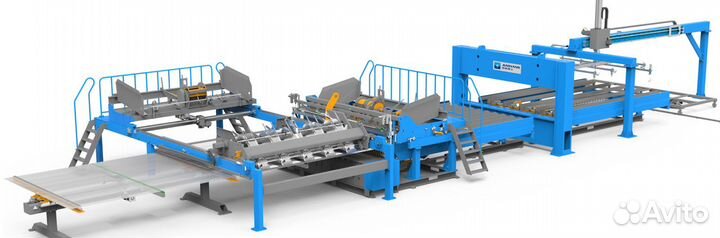 Линия-автомат сварки 3Д заборов