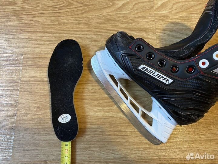 Детские хоккейные коньки Bauer (размер EUR 28)