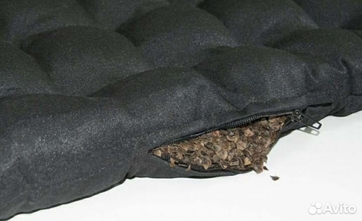 Комплект ортопедических подушек на кресло из лузги