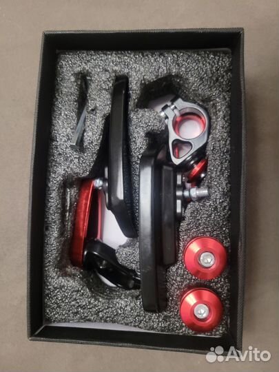 Зеркала в торец руля (цена за комплект пару)