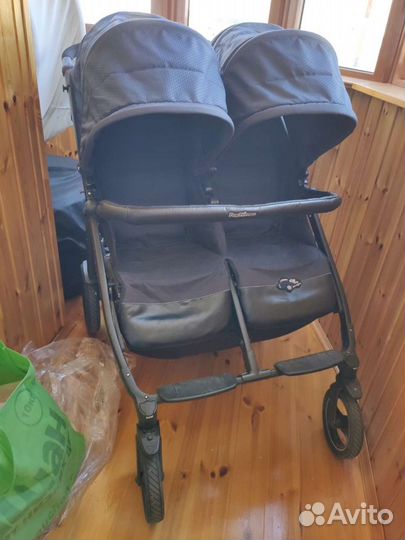 Коляска для двойни Peg Perego Book For Two Indigo