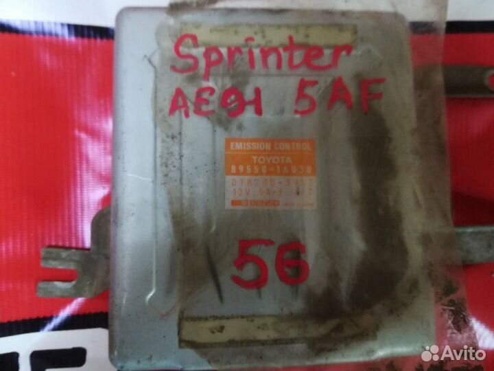 Блок управления двс Toyota Sprinter AE91 5AFE