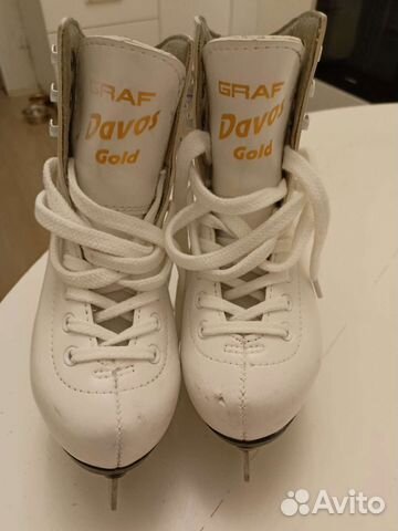 Коньки Graf Davos Gold 29 размера