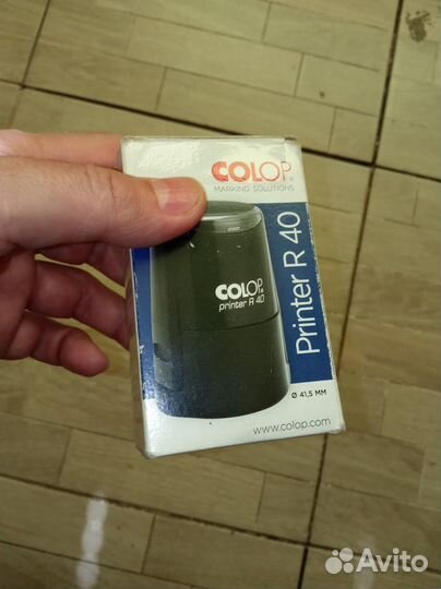 Печать (оснастка, отл.состояние) Сolor P Print R40